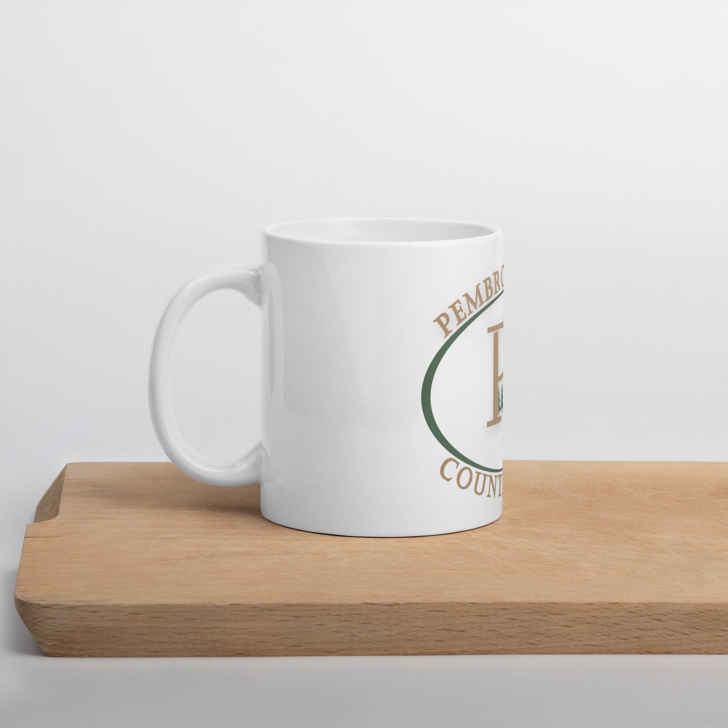 Pembroke Pines White glossy mug